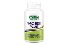 Supliment alimentar N-Acetil Cisteina Why Sport, NAC 600 Plus, 60cpr / 60portii